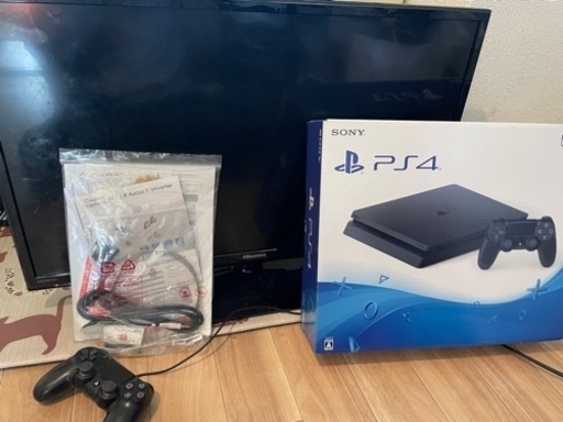 PS4と32型ハイビジョン液晶テレビ（ハイセンス）　値下げ不可