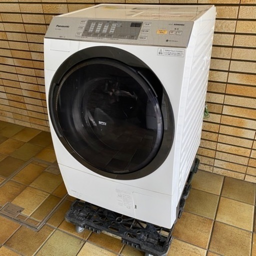 ドラム式洗濯乾燥機 パナソニック NA-VX3800L 18年製 左開き 洗濯10kg/乾燥6kg家電 洗濯機 洗乾