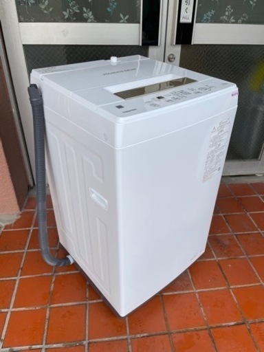 洗濯機 東芝 4.5kg AW-45ME8 21年製 ホワイトNo2240 1