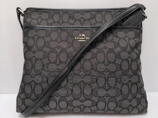 【極美品】COACH　コーチ　シグネチャー ショルダーバッグ　ユニセックス