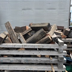 廃棄予定の木材