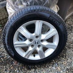 ホンダ純正アルミホイール＋ピレリP6タイヤ　4本セット