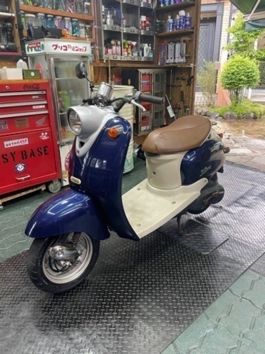 ヤマハ　ビーノ50  5AU   エンジン好調　原付　スクーター点検整備渡し