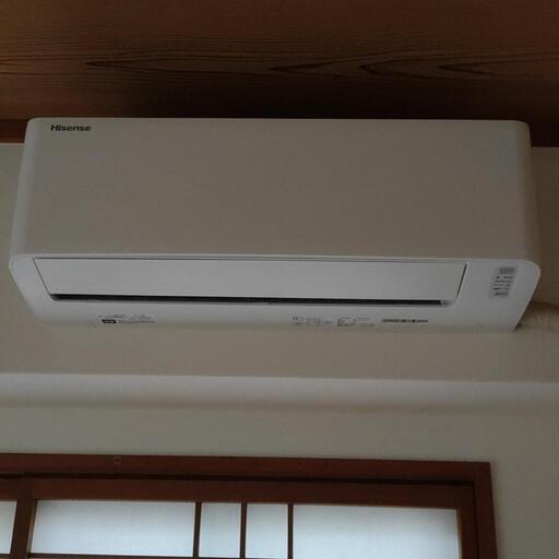 【受け渡し決定】ハイセンス エアコン 室外機 2020年製