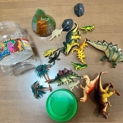 恐竜おもちゃ　ゼンマイネジで動く恐竜