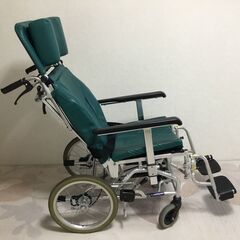 車椅子　介護用　リクライニング式　Kawamura製