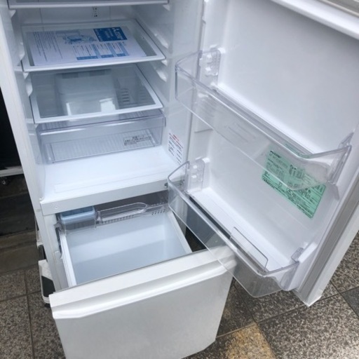 #7500ノンフロン冷凍冷蔵庫 三菱 MR-P15EC-KW 2018年製