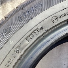 ダンロップ　タイヤ　185/65R15 88S 新車外し