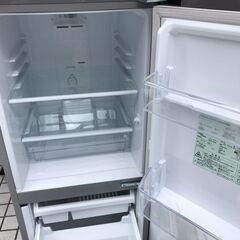 AQUA/アクア　ノンフロン冷凍冷蔵庫　126L　AQR-13H(S)　2019年製