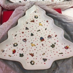 7502 クリスマスプレート5個セット 新品未使用