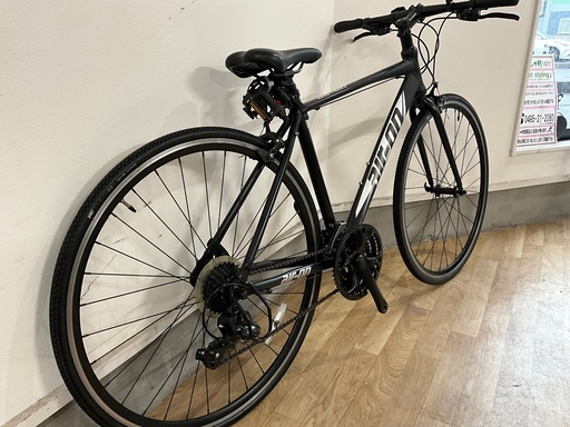 新車】エアーオンⅡ アルミフレーム クロスバイク3×7段 白【ジモティ