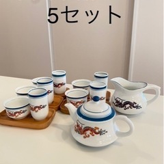 中国茶器セット☆5人用【美品】