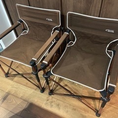 廃盤品 コールマン コンフォートマスター スリムキャンバスチェア 2台