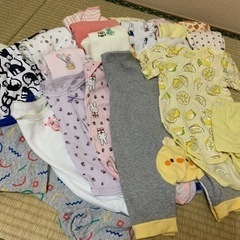 (取引先決定)サイズ60〜90 乳幼児衣類　約60点