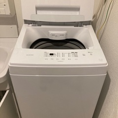 数回使用のみ/アイリスオーヤマ洗濯機