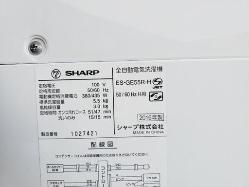 送料設置無料❗️業界最安値✨家電2点セット 洗濯機・冷蔵庫310