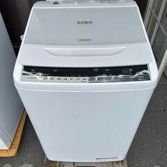 洗濯機 日立 BW-80WVE3 2016年 8kg せんたくき【3ヶ月保証☆送料