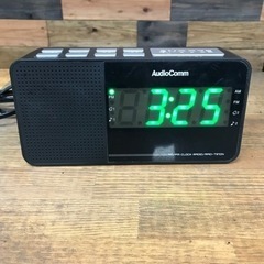 AudioComm  クロックラジオ RAD-T210N 2017年製