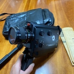 【昭和レトロ】ELMO/エルモ 8mmカメラ（通電確認済）