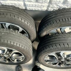 マツダ　デミオ　タイヤ　ホイール　セット