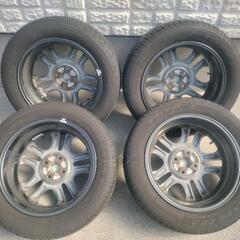 マツダ　デミオ　タイヤ　ホイール　セット
