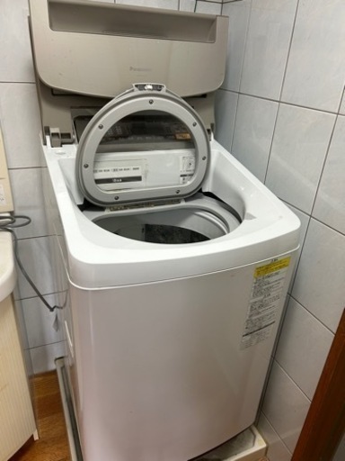 交渉中　値下げ！早いもの勝ち！本日中であればお届け可能かも！パナソニック洗濯機　8kg 乾燥付き　NA-FW80S3