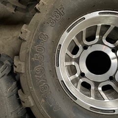 バギーホイール付きタイヤ4本