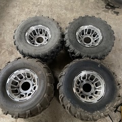 バギーホイール付きタイヤ4本