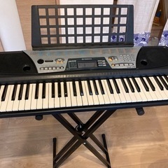 Yamaha電子ピアノ　PSR-175とピアノ台のセット