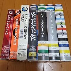 SMAPのVHSカセットテープ