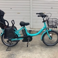 55 ヤマハ新機種電動アシスト自転車pas Babby20インチブルーアルミ