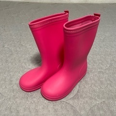 女の子用　雨靴　21cm