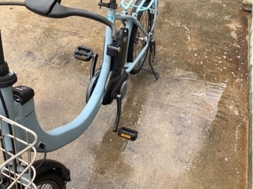 60 パナソニック最新電動アシスト自転車SW20インチミズイロボディー 