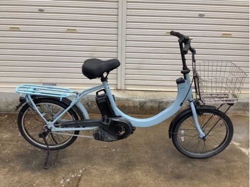60 パナソニック最新電動アシスト自転車SW20インチミズイロボディー