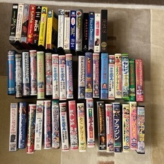 VHS ビデオ　漫画　映画　日本語　英語