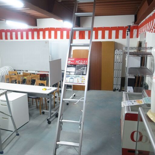 ハセガワ 2連ハシゴ HC2-51 全長5m16cm モノ市場半田店 119