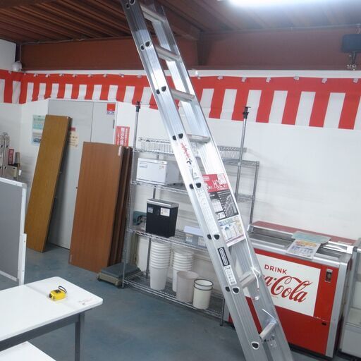 ハセガワ 2連ハシゴ HC2-51 全長5m16cm モノ市場半田店 119