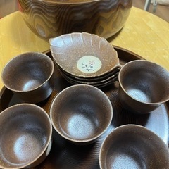 木の葉に見立て食器セットです！