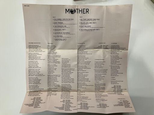 MOTHER・オリジナルサウンドトラック【カセットテープ】