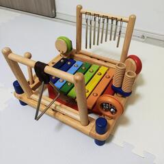 木製　楽器　玩具