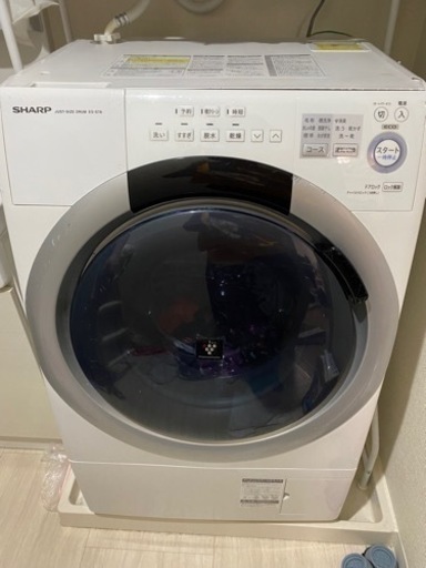 お譲りしました　ドラム式洗濯機　難あり