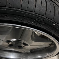 値下交渉 オートクチュール シュプレム 19インチ ホイール タイヤ