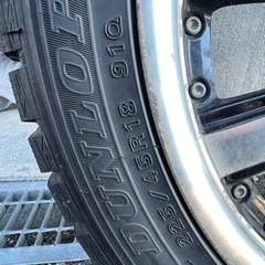 【商談中】18インチwork シュタイナー　ホイール、スタッドレス冬タイヤ　225 45 R18