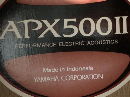 超美品極上】希少カラー エレアコ ヤマハ yamaha apx500Ⅱ ギター