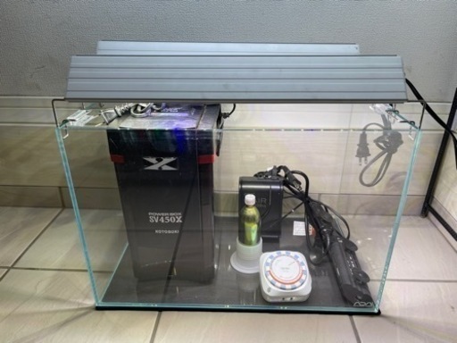 ADA45㎝水槽　その他水槽用品セット