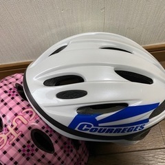 【ネット決済】OGK大きめキッズ用ヘルメット　57〜60cm(白