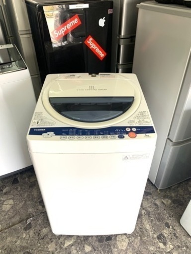 北九州市内配送無料　東芝 TOSHIBA AW-60GK-W [簡易乾燥機能付き洗濯機（6.0kg）]