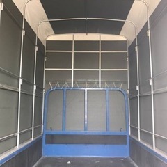 トヨエースロング1.2tに付けていた幌と枠組み