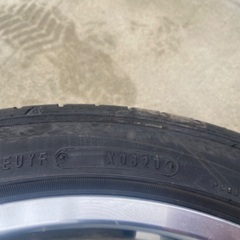 195-45-16 タイヤバリ山