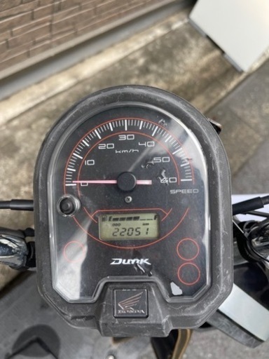 5/31までに売却希望です】原付 ホンダ DUNK 黒色